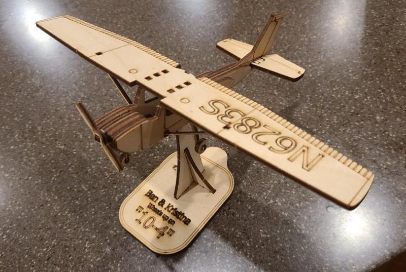 Cessna 150 Baltic Birch Model