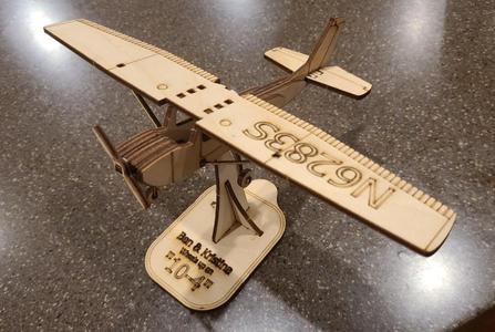 Cessna 150 Baltic Birch Model