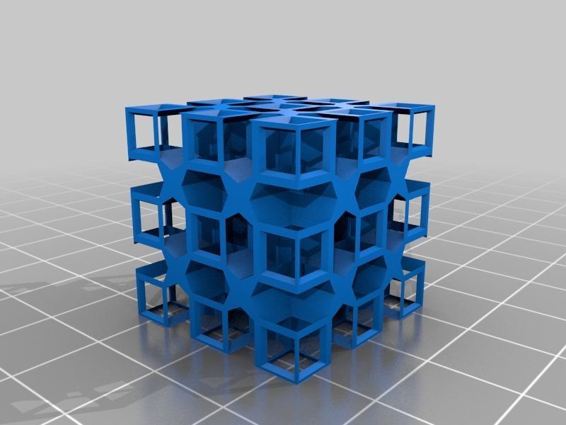 Only a Test - A Cube testing a Cut Pattern