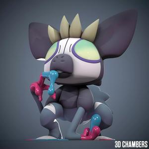 Pokemon Scarlet Pokemon Violet - Grafaiai STL