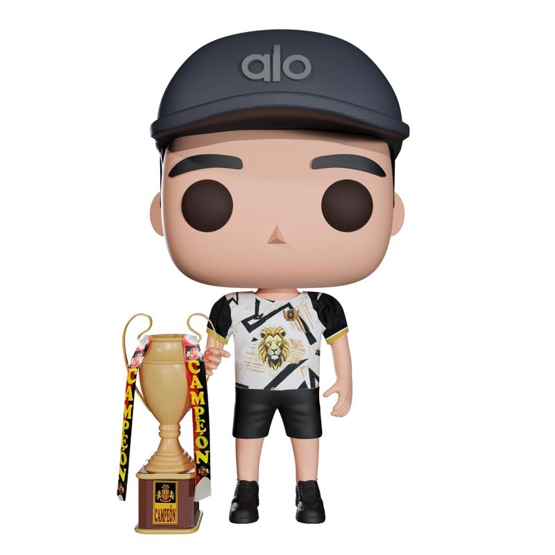 Funko pop man trophy