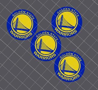 NBA - Golden State Warriors Tire Valve Stem Cap