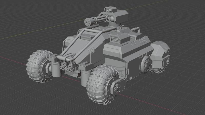 All Terrain Vehicle Space Destroyer