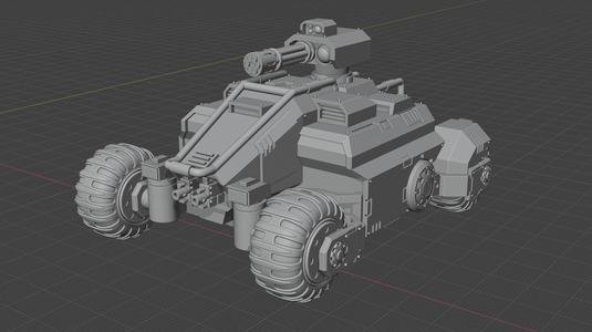 All Terrain Vehicle Space Destroyer