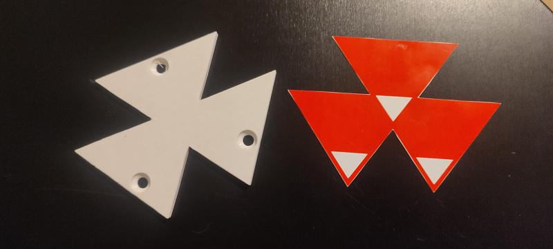 massey ferguson badge/logo for a sticker