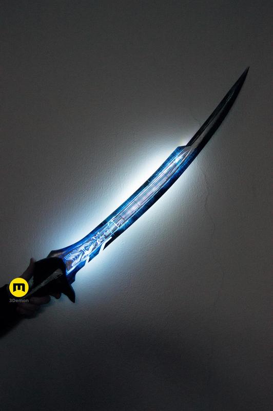 Alita Battle Angel Damscus Blade Sword