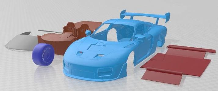 Porsche 935 2019 Printable Car