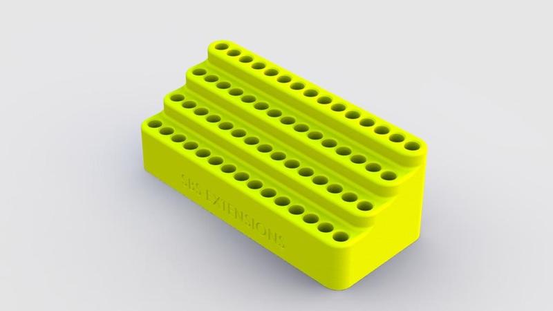 (PH1x60x8.5) PENCIL HOLDER, SLOTTED, 60x8.5-30