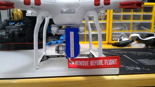 Phantom 3 Standard Lens Cover and Gimbal Lock