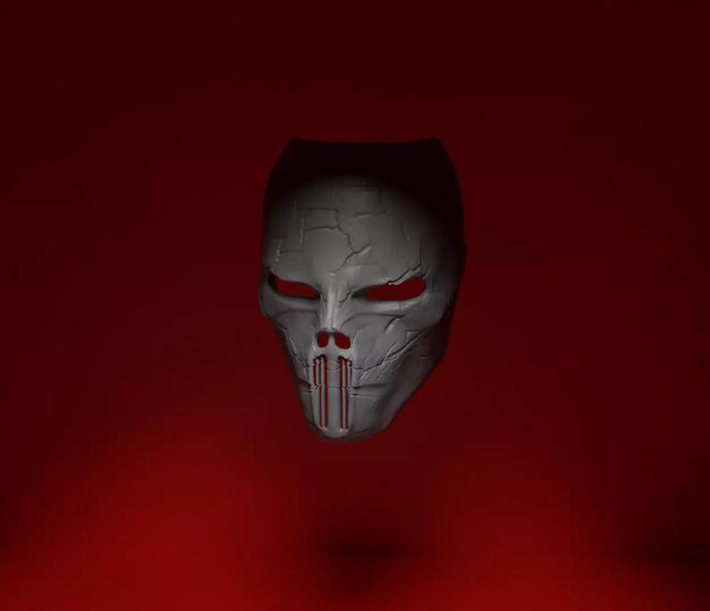 Halloween Skull Demon Cosplay Mask - Costume Skull Mask