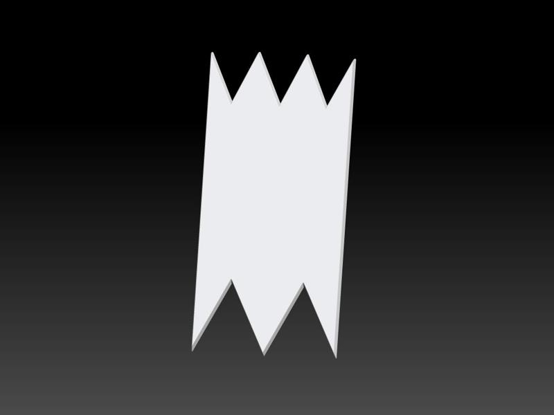 Chevron 2 and 3 Shaper SOAP SCRAPER