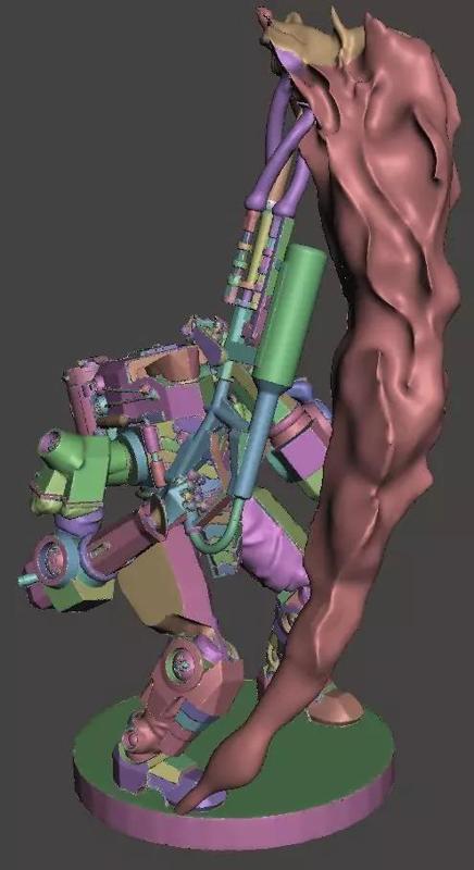 Lancer - Harrison Armory Genghis Mark 2 Articulated