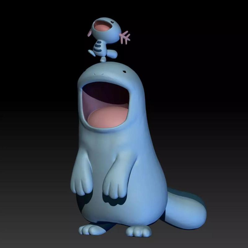 Pokemon Wooper Quagsire