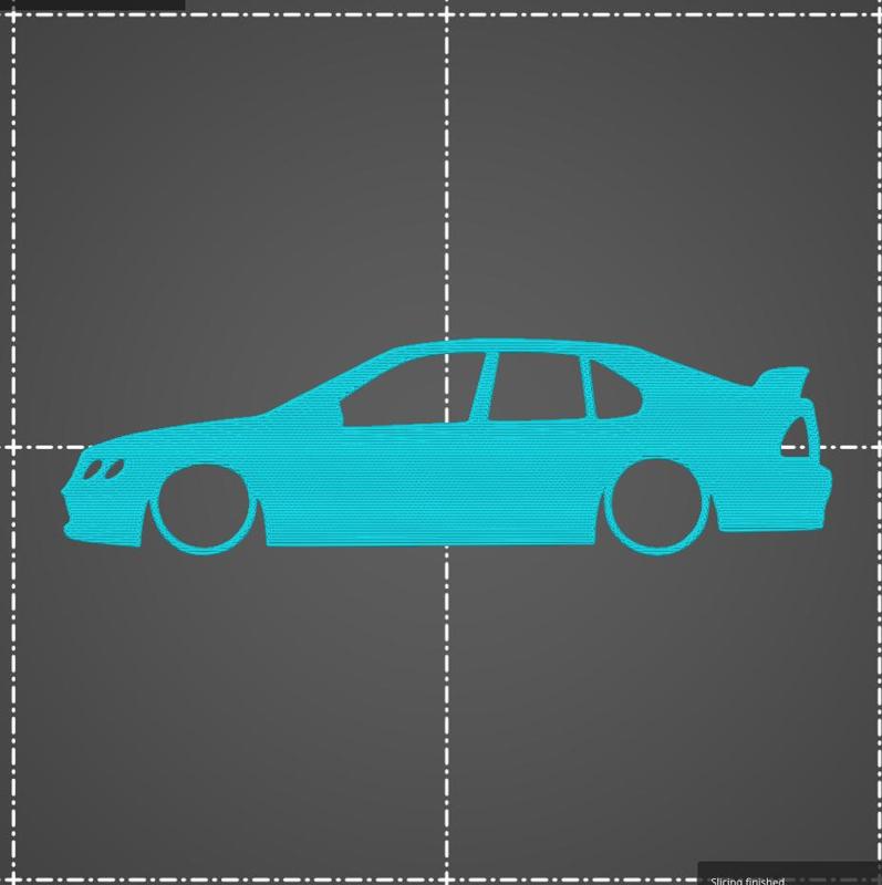 MG ZS Rover 45 4 door saloon silhouette key