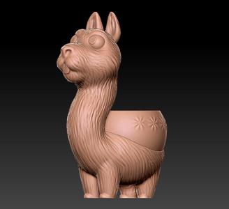 VICUÑA- LAMA- Guanaco- Pot/ pencil/ multipurpose