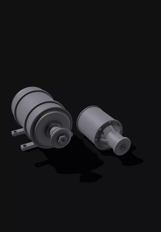 Brake Zylinder 3dprint Locomotive