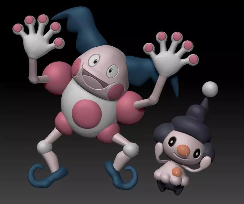 Pokemon MimeJr MrMime