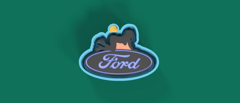 Ford Bombshell Freshie Mold  Bold  Stylish