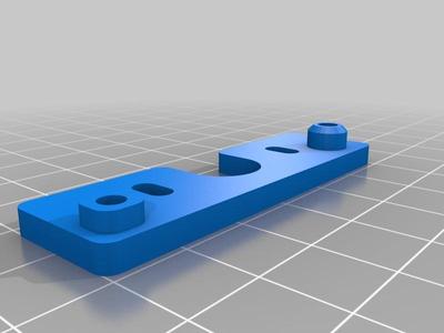 E3D Hot End Plate for Cobblebot