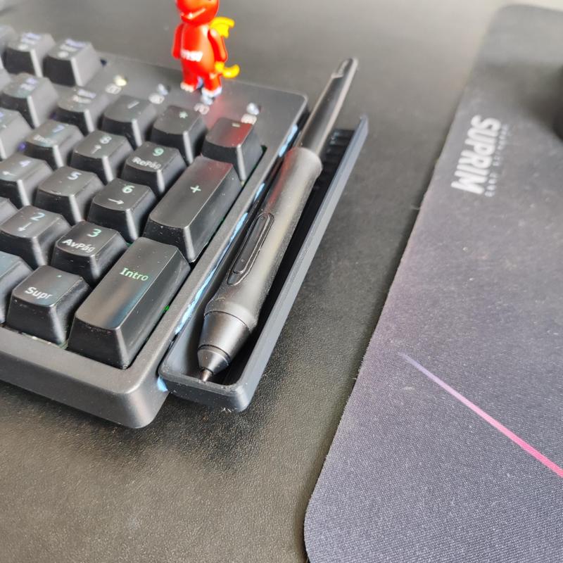 graphic tablet and pen pencil support holder - soporte tableta graficalapiz