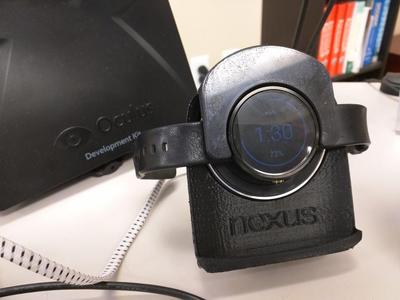 Qi Charger Stand Adapter for Moto360 