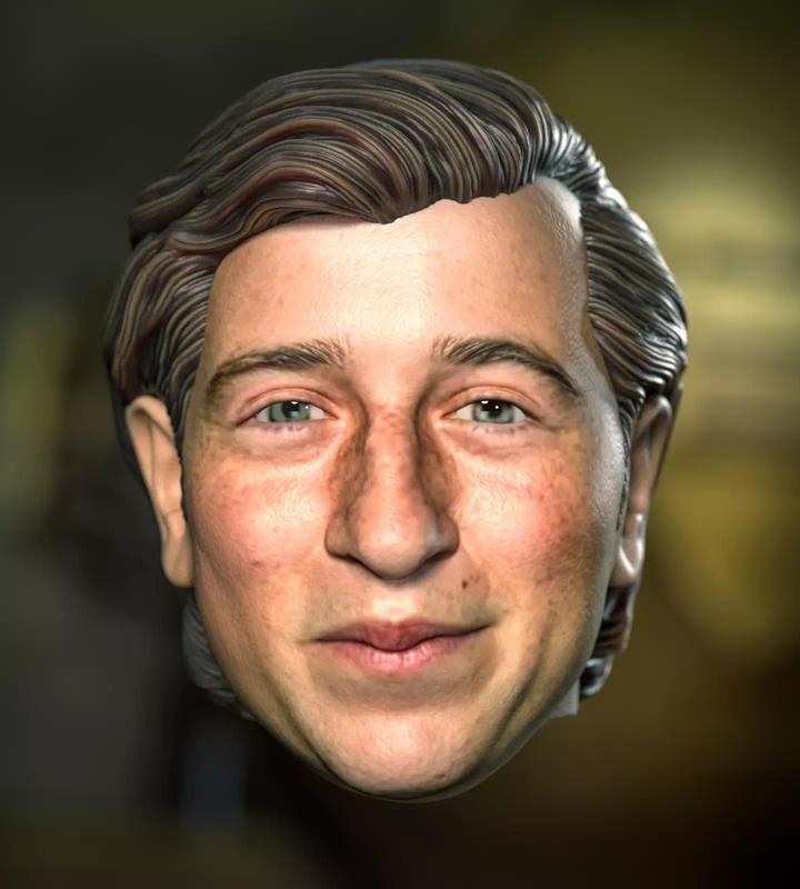 Superman 2025 Jimmy Olsen Skyler Gisondo Headsculpt