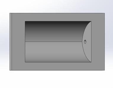 Recessed Cabinet Door Handle