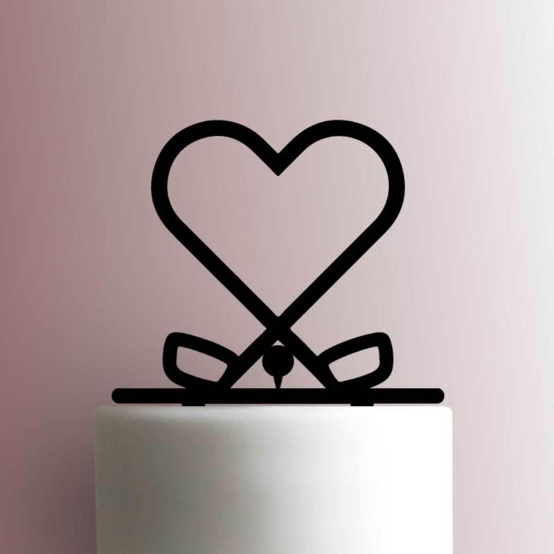GOLF HEART HEART TOPPER