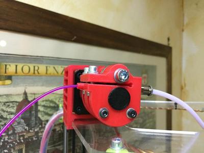 Rostock mini pro extruder for special gear - gearbox