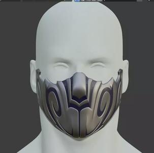 DMC Dante Gilgameah Balrog mask 3D printable