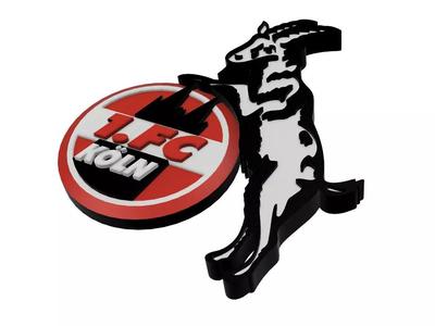 FC Koln Wall Sign