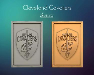 Cleveland Cavaliers Logo Relief