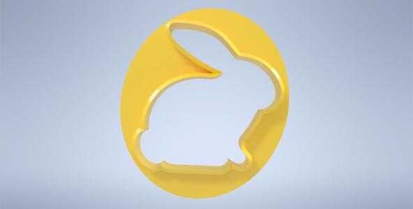 Easter cookie cutter