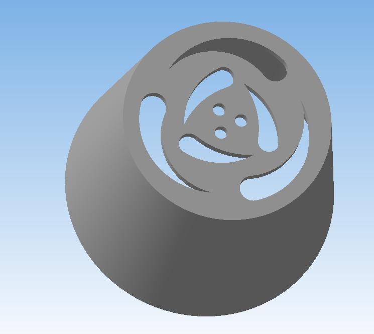 Tulip pastry nozzle
