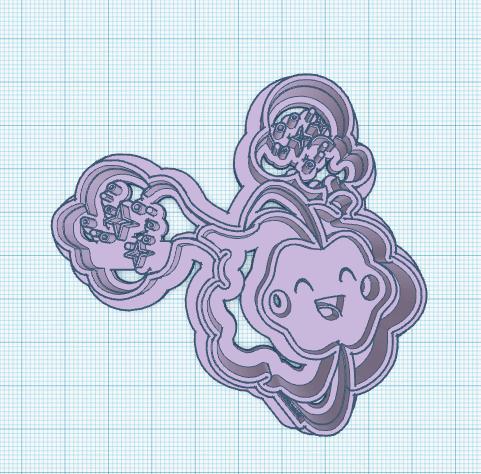 Pokemon: Cosmog Cookie Cutter