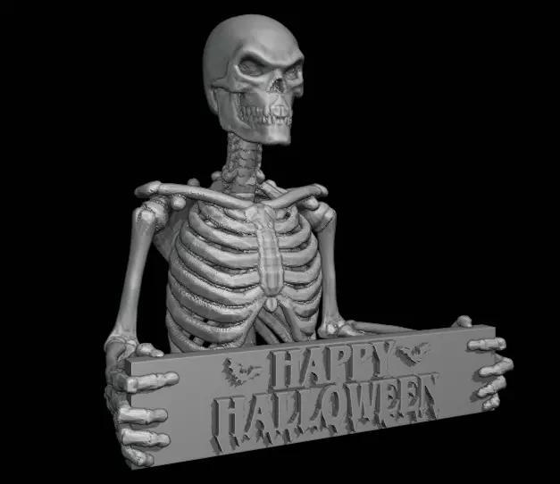 HAPPY HALLOWEEN - SKELETON