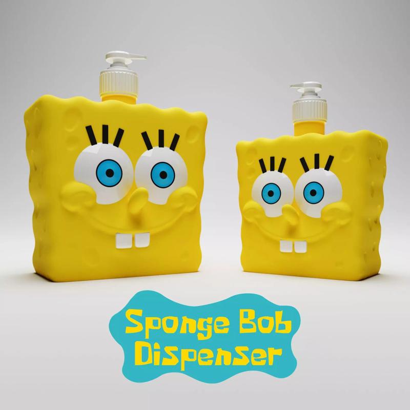 SpongeBob Dispenser - 500ml and 300ml
