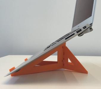 Foldable MacBook Air stand
