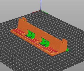 LIEBHERR handle for wire basket freezer