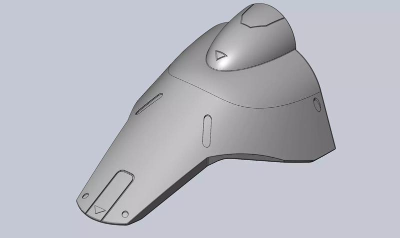 Overwatch Brigitte Left Leg Armor