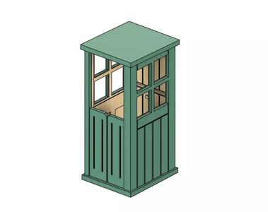 Model Railway Ticket Collectors Hut