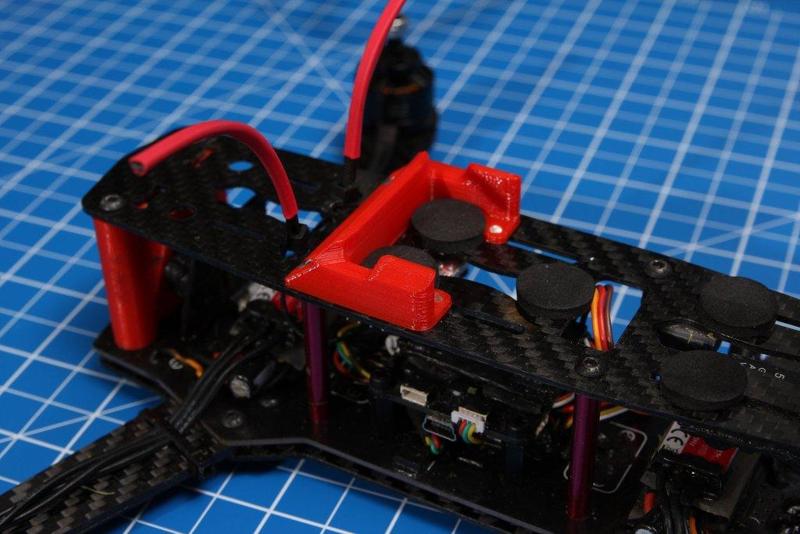 ZMR250 - Batteryholder for Nanotech 1500mAh 35-70C / Yuki 1350mAh 45C