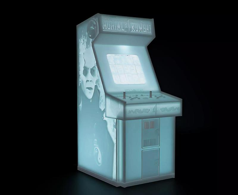 Mortal Kombat 4 Arcade Cabinet with Lithophane
