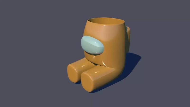 Sitting Crewmate Succulent Plant Vase