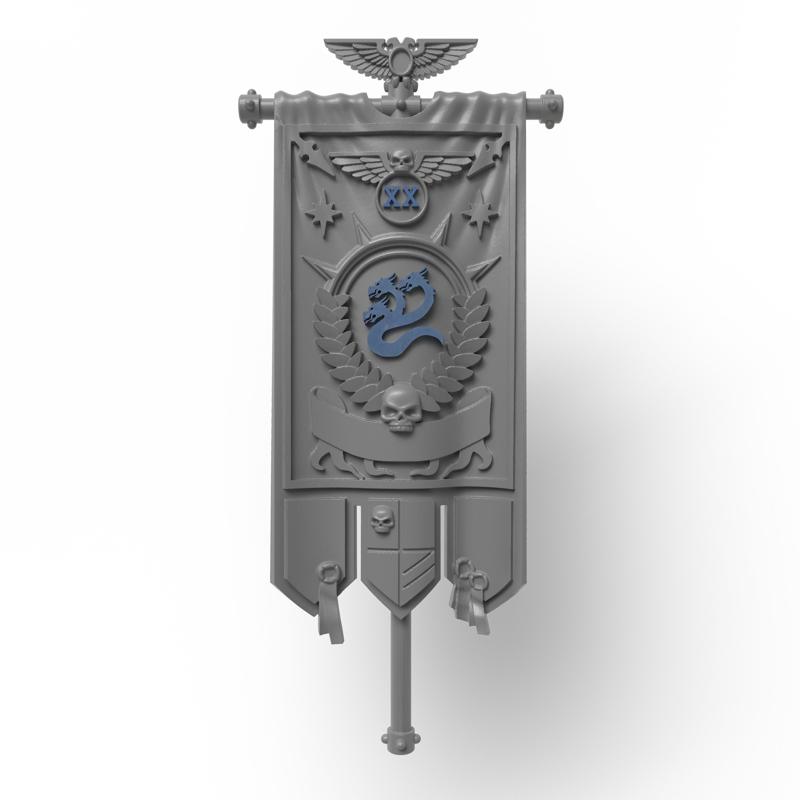 Alpha Legion banner 30k