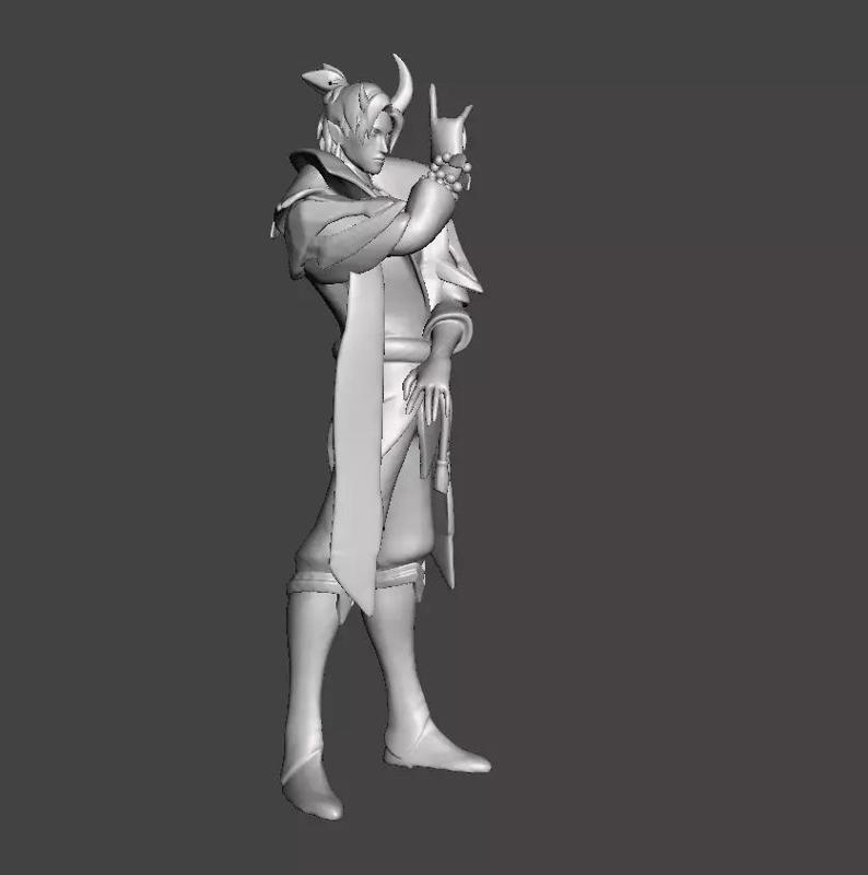 Spirit Blossom Aphelios 3D Model