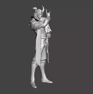 Spirit Blossom Aphelios 3D Model