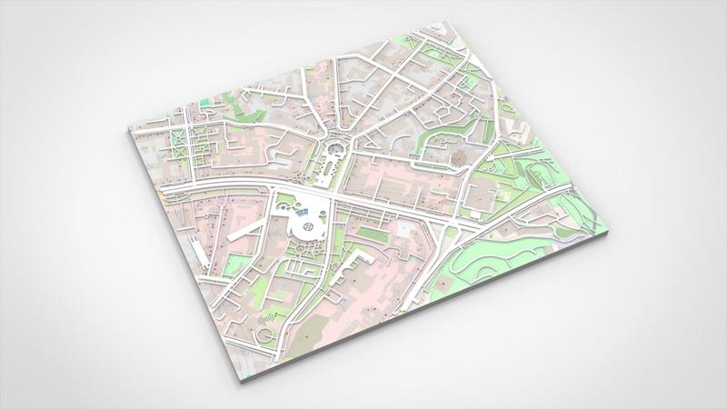 Cityscape Kyiv Ukraine fragment city - streets and roads