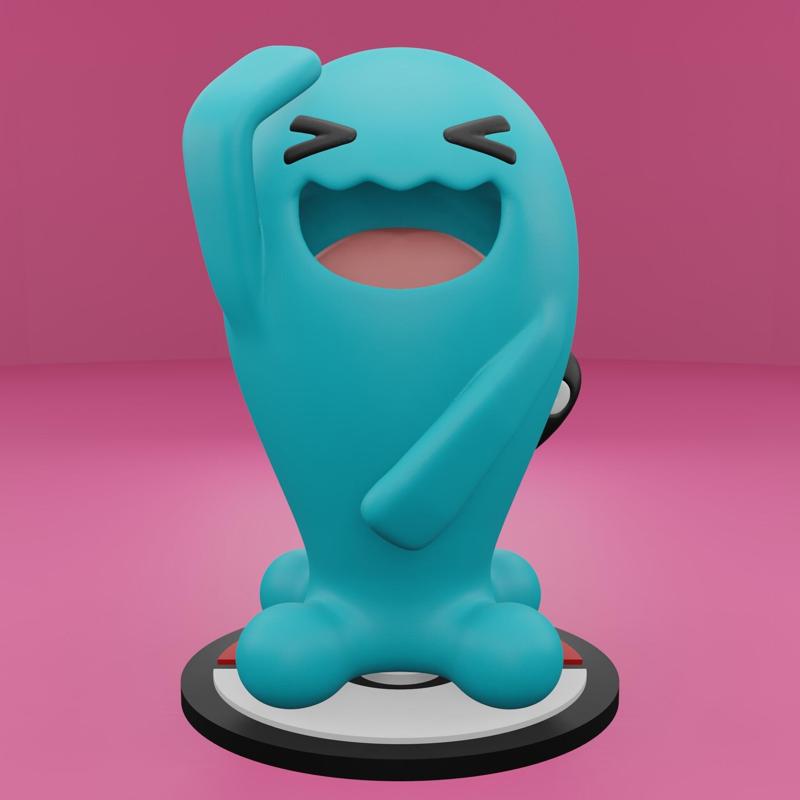 Pokemon No. 202 Wobbuffet
