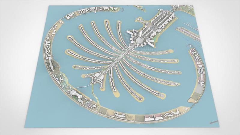 The Palm Jumeirah Island Dubai